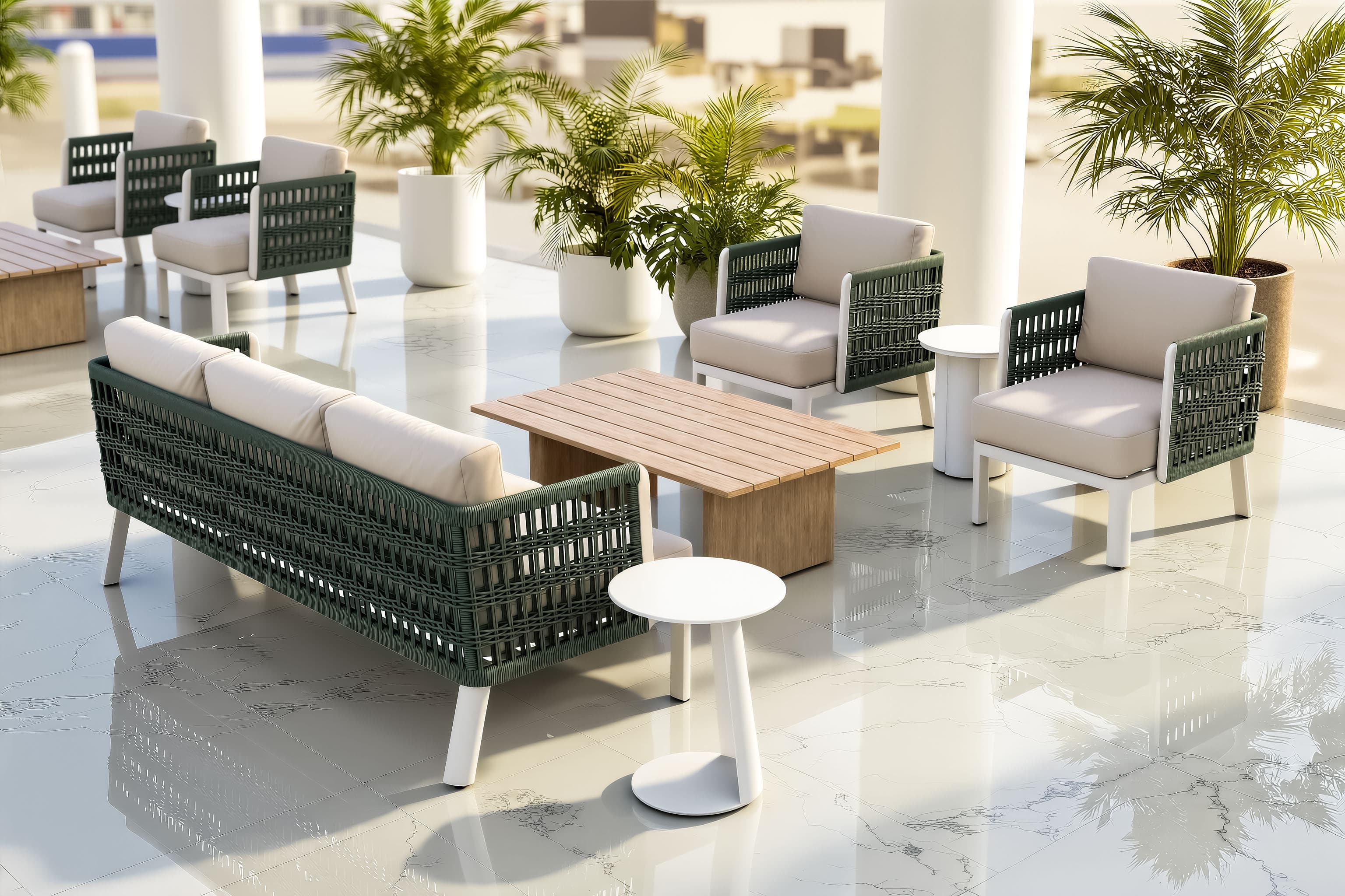 Bridgehampton Armchair White product image