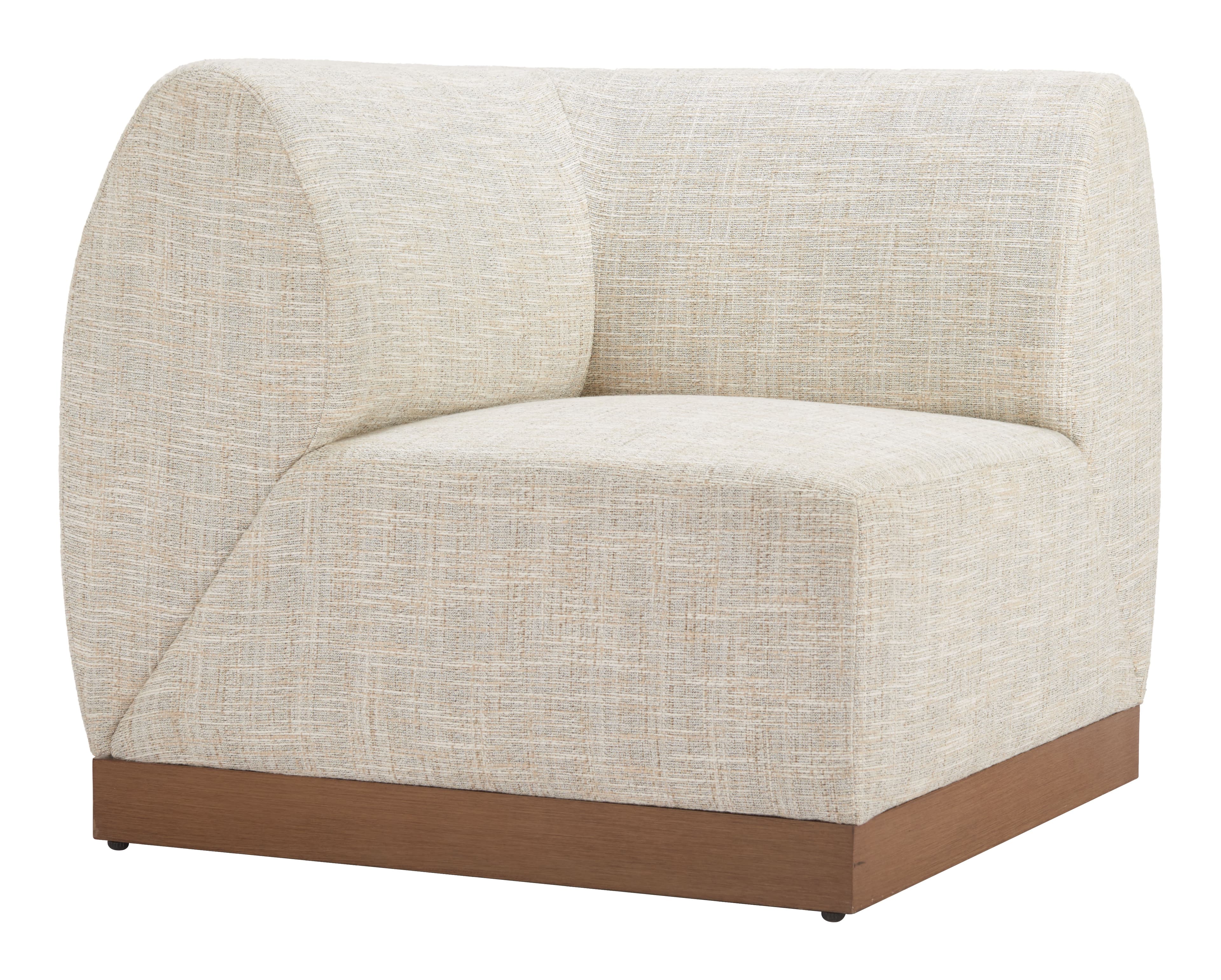 Christy Corner Chair Beige product image