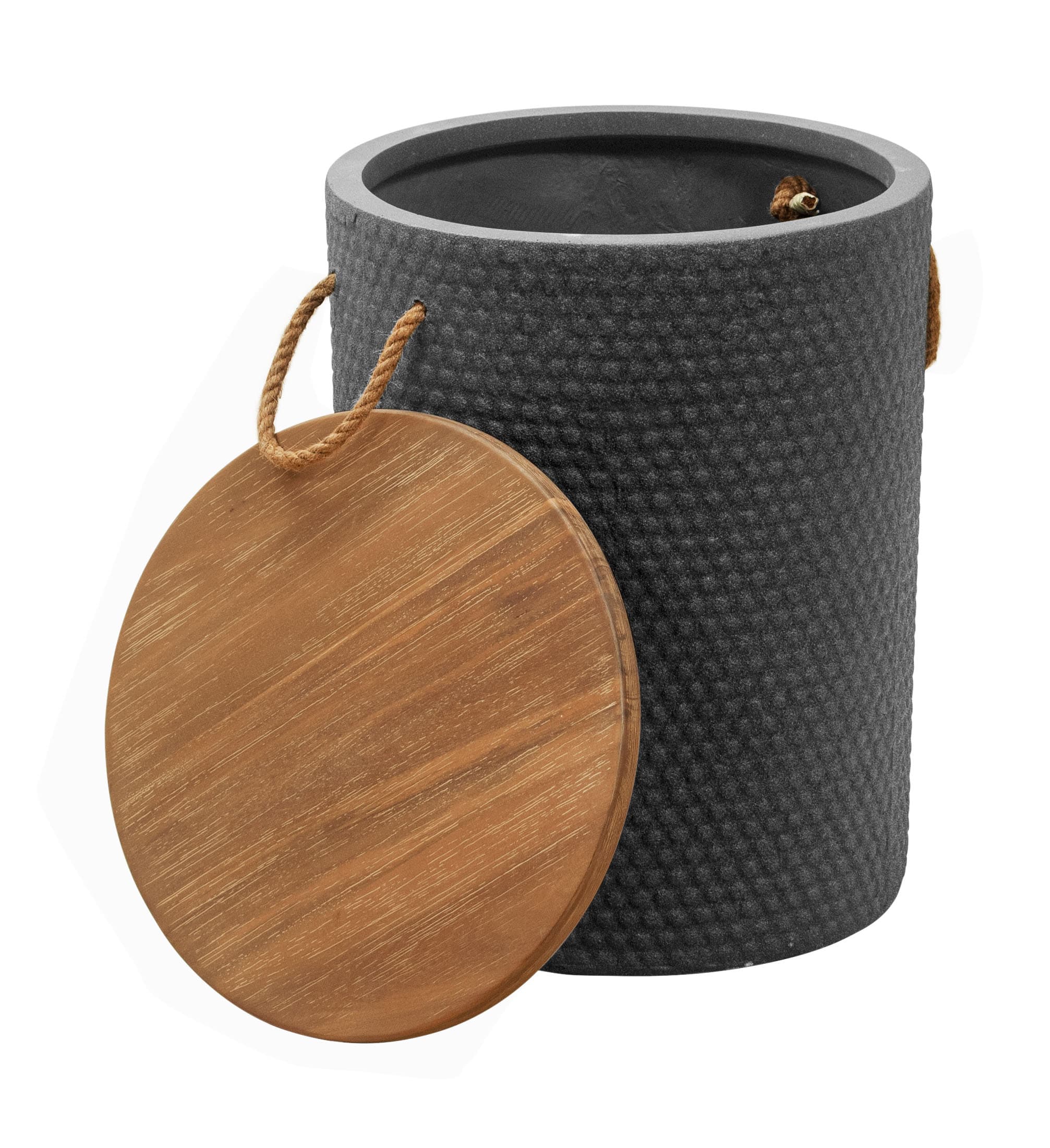 Beban Side Table Natural & Black product image