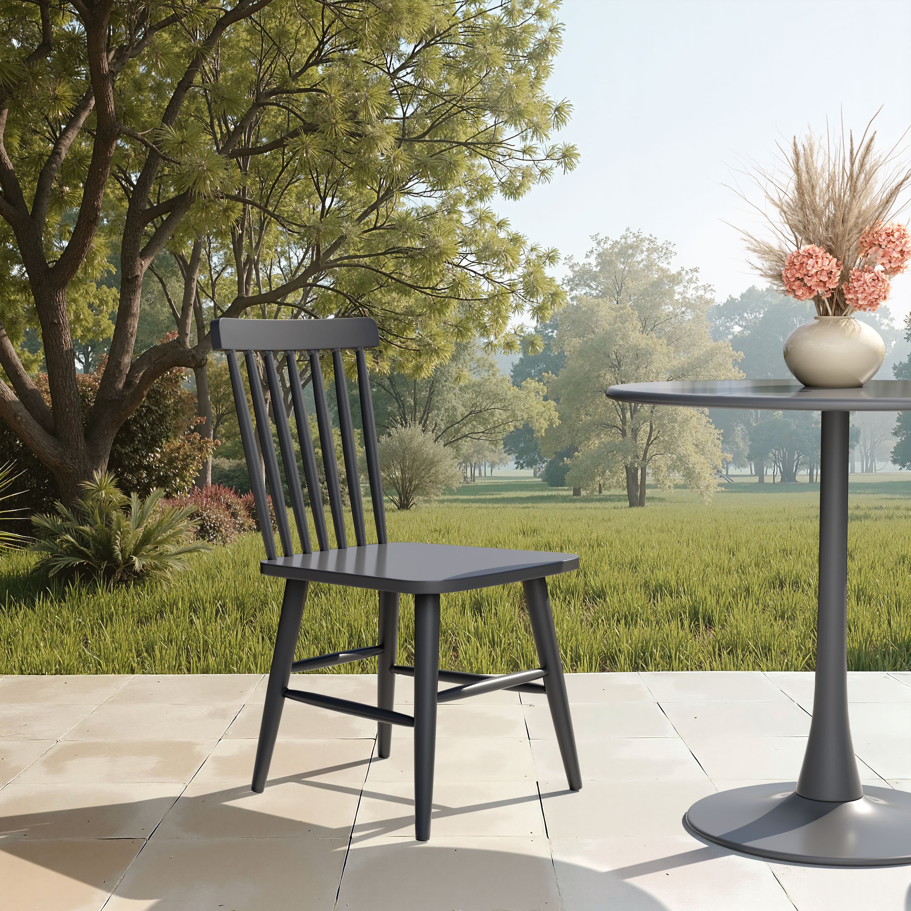 Zeilen Dining Chair (Set of 2) Black product image