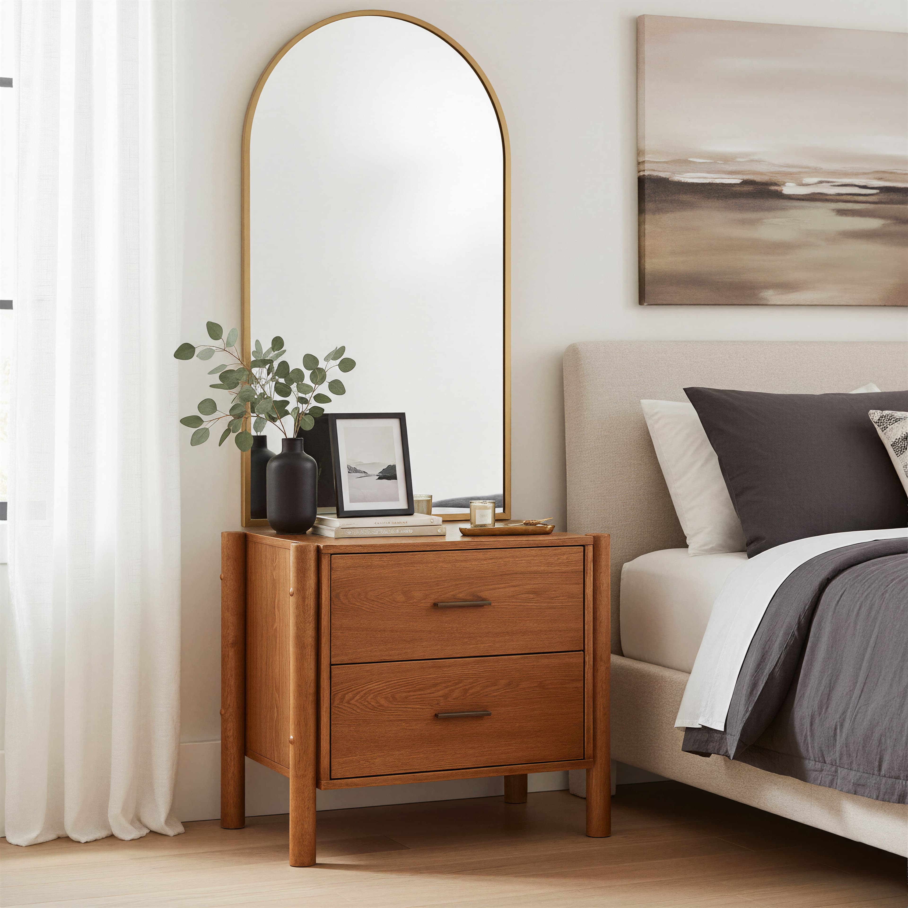 Beleza Nightstand Walnut product image