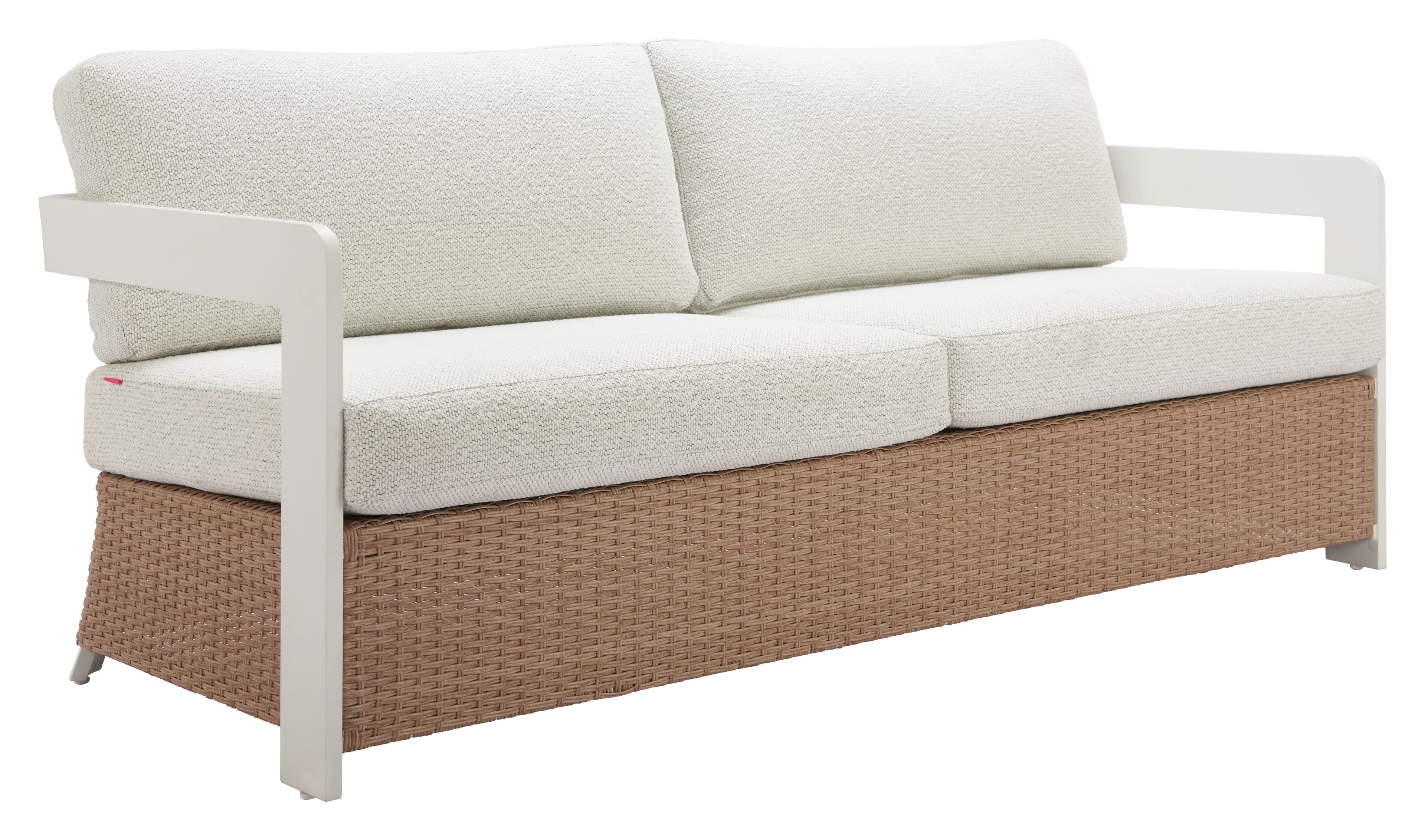 Gelo Sofa White & Brown product image