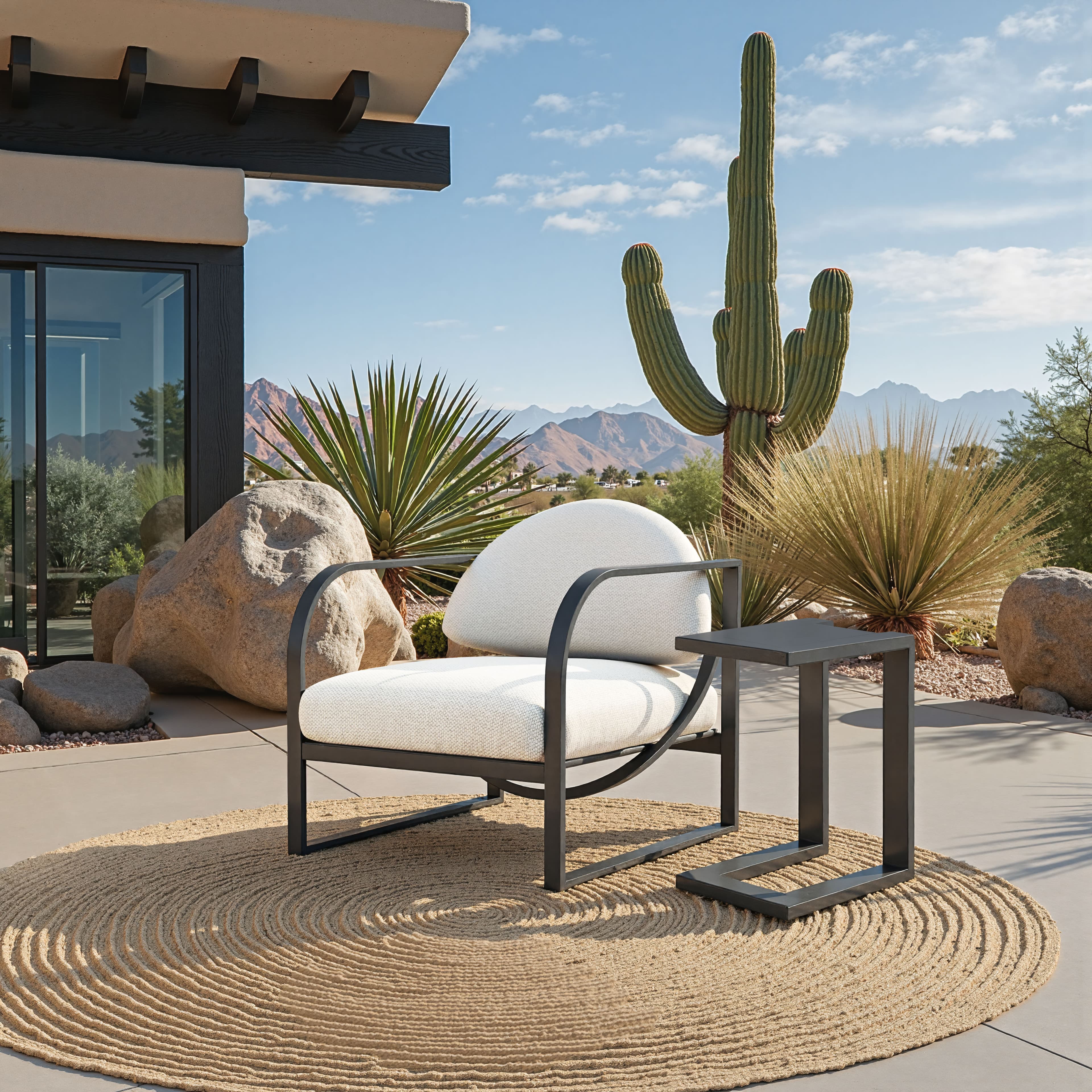Tudi Side Table Black product image