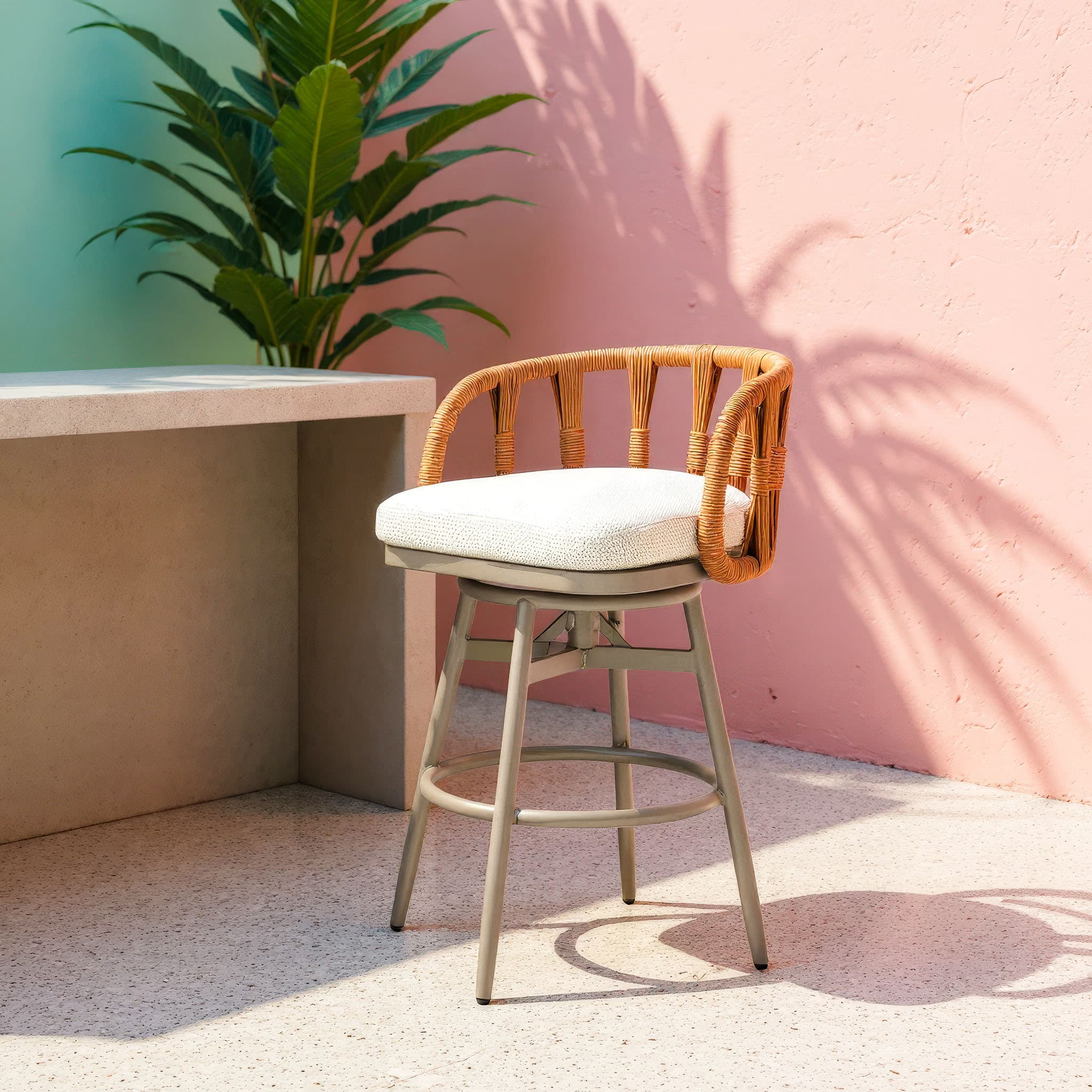 Safal Swivel Barstool Multicolor product image