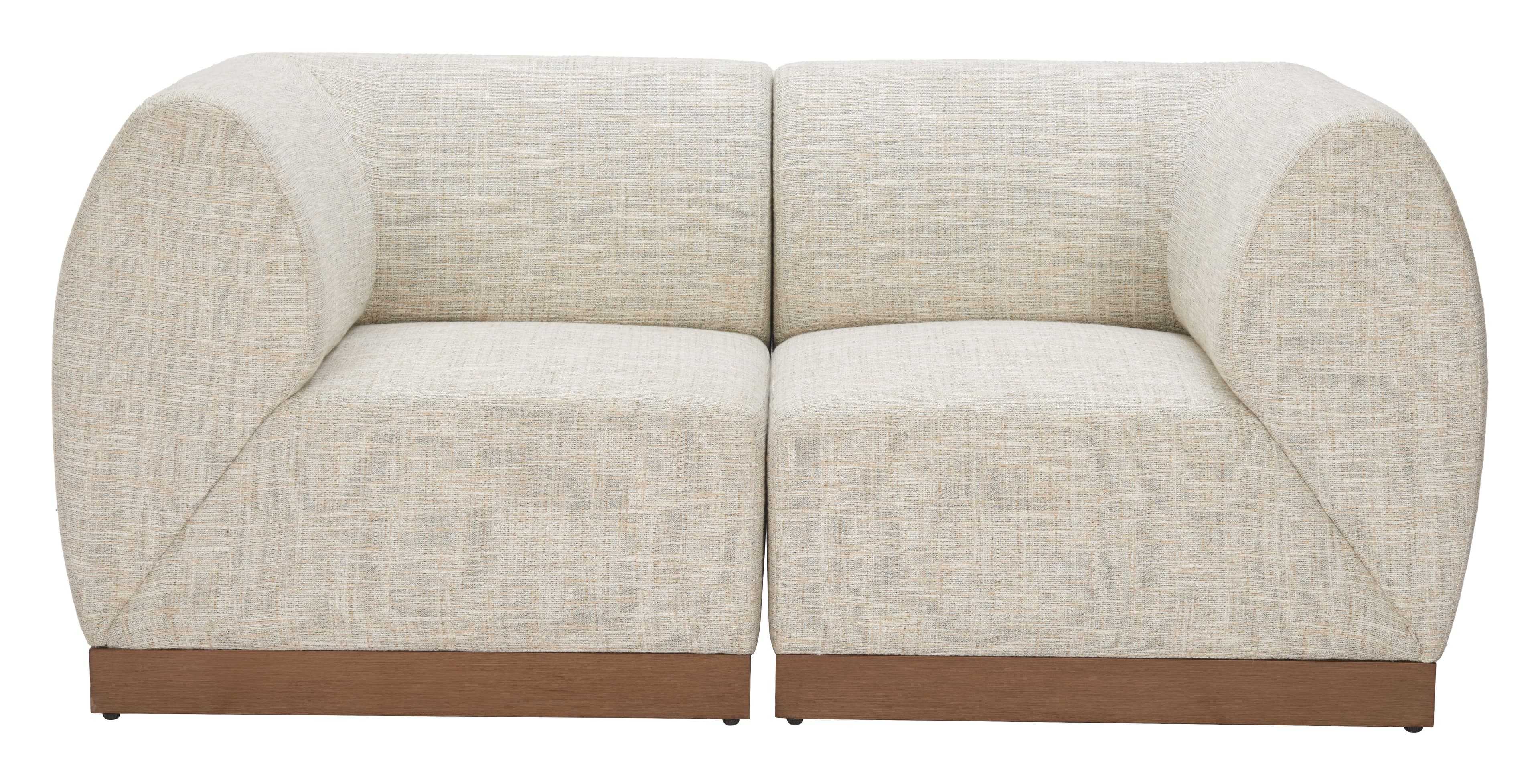 Christy Corner Chair Beige product image