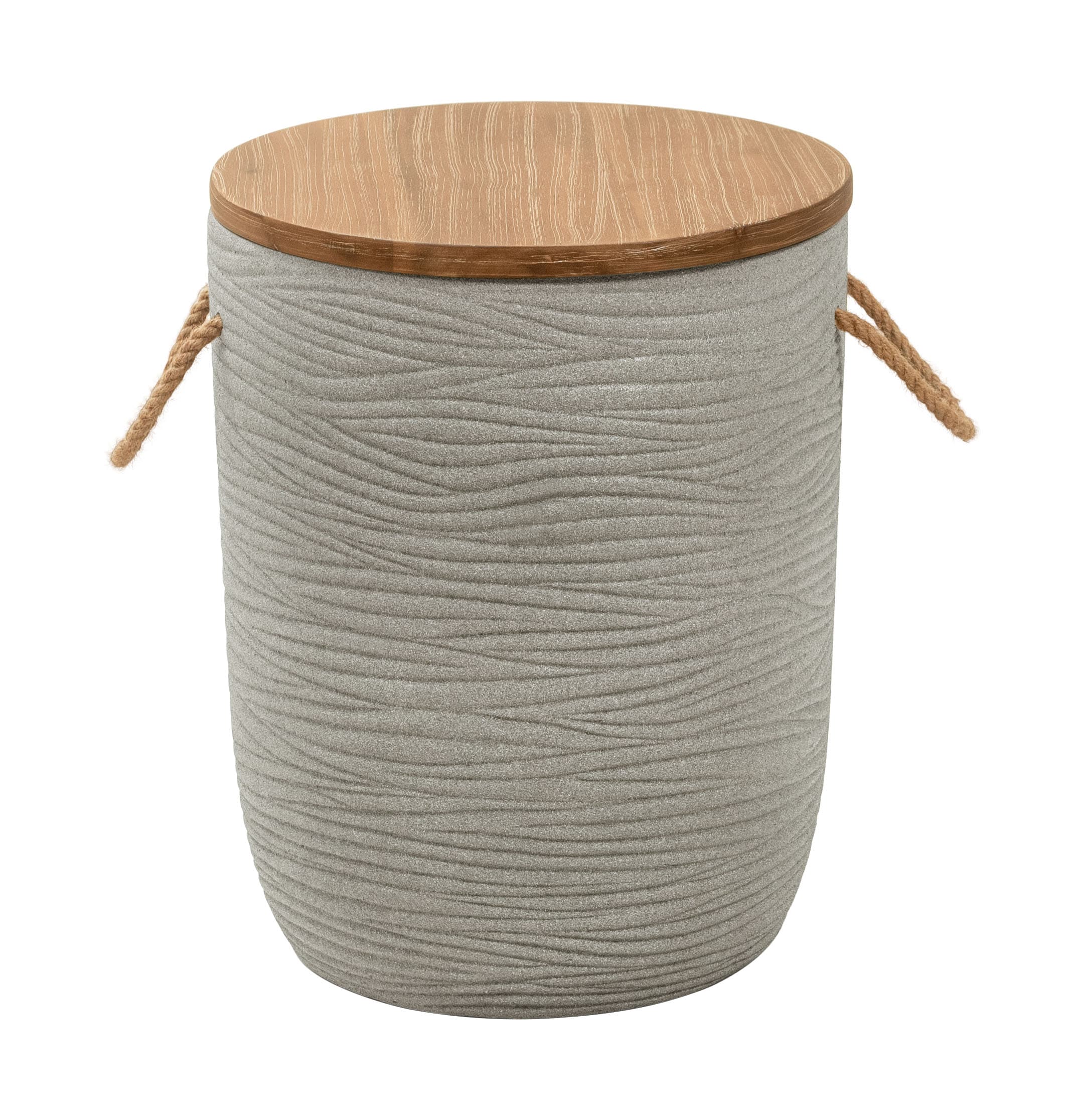 Biban Side Table Natural & Gray product image